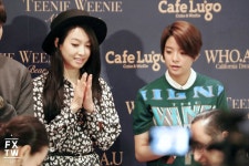 가생이닷컴>팬빌리지 > 에프엑스 > 140904 이랜드 타이페이 101빌딩 매장 오픈 행사 빅토리아 엠버 직찍 추가