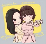 가생이닷컴>커뮤니티 > 방송/연예 게시판 > 티파니, 판빙빙과 투샷…윙크하면 빙빙언니