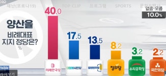 해외 네티즌 반응 - 가생이닷컴 [여론조사]양산을-민주당 김두관 43.7%, 미통당 나동연 43% > 가생이닷컴
