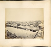 Delhi; View of the City, from the Jumma Musjid, showing the Ridge (Getty Museum)