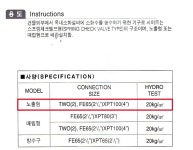 소방 송수구 노출형 100A x 쌍구 옥내 스프링 - 오너클랜 오너클랜 - 소방 송수구 노출형 100A x 쌍구 옥내 스프링
