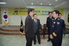 성지중고등학교 김한태 교장, 강서경찰서 송병일 서장 환담 < 글로벌 Only < 사회 < 기사본문 - 글로벌뉴스통신GNA 성지중고등학교 김한태 교장... 