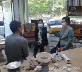 성복임 군포시의장 도예공방 일상일기 현장 방문 - 글로벌뉴스통신GNA 성복임 군포시의장 도예공방 일상일기 현장 방문