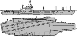 CV 63 Kitty Hawk - Schematics