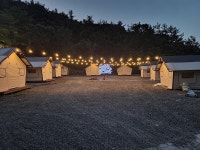 천지 글램핑 고캠핑