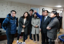 익산시의회, 모현우남아파트 현장방문 실시