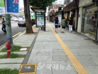 종로구, 혜화동로터리 친환경 보도정비 실시