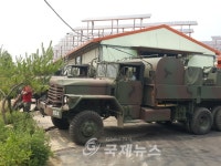용인시, 3군사령부와 소방서 협력…농업용수 긴급지원