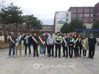 포천 일동면, 일동고 앞 학교폭력 예방캠페인