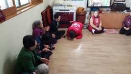 민병주 예비후보, 정월대보름 맞이 경로당 방문