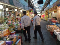 대덕서, 전통시장 방문 불량식품 근절 홍보활동 전개