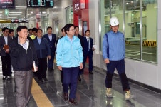 수원시, 광교중앙역 환승센터 현장점검