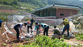 충북도 제천 북부출장소 농촌마을 일손돕기 앞장