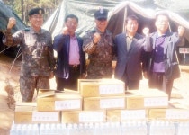 이천신둔면방위협의회, 군장병에 위문품 전달·격려