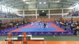 제68회 충청남도민체육대회 태권도 경기 예산에서 열려