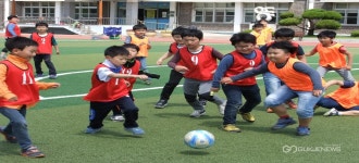 충북 영동초등학교, 교내 스포츠 리그 열려