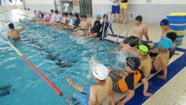 논산 청동초, 체력튼튼! 안전규칙준수! 학생수영교육 실시