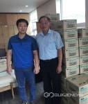 [포토](주)가연종합물류, 청소년 여성용품 목천읍사무소 기탁