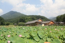 완주 송광사의 전경