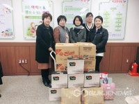남원 참사랑 유치원 드림스타트에 후원물품 전달