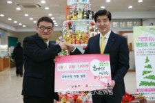 희망의 나눔트리 기증물품 푸드마켓 전달