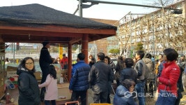 [포토] 수원시 영통구, 매여울 사랑만들기 텃밭 분양