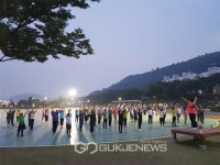 삼척시보건소, 달빛운동교육 인기