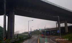 한산한 평택호 부근
