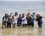 해운대·남포동·자갈치시장 등 부산의 명소 체험하는 외국 대학생들