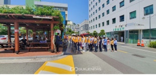 부산 중부소방서, 고신대복음병원 등 3개 종합병원 합동소방훈련