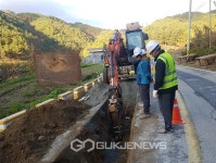 영덕 관문우곡사거리 회전교차로운영