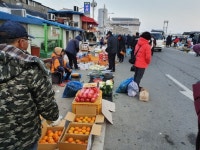 군산 공설재래시장 설 명절 전날 아침 풍경