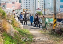 부산 북구, 구청장이 직접 걸으며 보행환경 전수조사