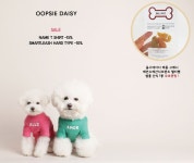 OOPSIE DAISY 웁시데이지 [OOPSIE DAISY] NAME HOODIE_IVORY