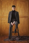 바이스탠다드 by Standard Stiff Boucle Wool&Rayon Jacket