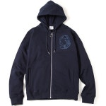 BILLIONAIRE BOYS CLUB 빌리어네어보이즈클럽 [BILLIONAIRE BOYS CLUB] BB ORBIT ZIP UP HOODIE (NAVY)