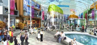 송도 지식기반지원 상업용지 개발계획 | PROJECT | HAEAHN Architecture 송도 지식기반지원 상업용지 개발계획