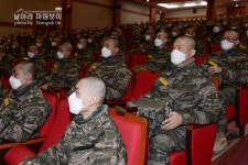 해병닷컴 - 해병대 신병 1264기 3교육대 4주차 - 총검술 및 화생방이론교육
