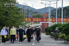 해병닷컴 - 해병대 신병 1262기 입영행사