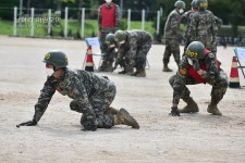 해병닷컴 - 해병대 신병 1261기 2교육대 6주차 - 격투봉, 목봉체조, 참호격투 등