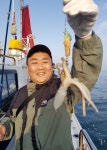 쭈.갑 먹물조황+ - 4월19일 ㅡ홍원항힐링호ㅡ 봄왕알베기 쭈꾸미 조황요~!!낚지는 서비스^^마지막까지 수고들 많으셨어요.