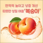 면역력 높이고 냉증 개선 따뜻한 성질 여름 ‘복숭아’ - 힐팁 면역력 높이고 냉증 개선  따뜻한 성질 여름 ‘복숭아’