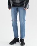 HI FI FNK (하이파이펑크) 4201 Indigo Cutting Jeans