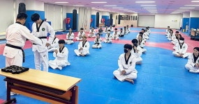 호남대학교 커뮤니티 HNU News 대학뉴스 태권도경호학과, 신입생 띠 수여식