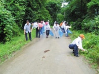 면 부녀회 지기산 정화활동 나서 - 홍성신문 내포타임즈 면 부녀회 지기산 정화활동 나서