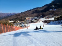 보드장소식 - 무주 너무 춥고 바람도 많이 불어요