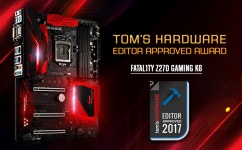 디앤디컴(주), ASRock Z270 Gaming K6 탐스하드웨어 편집자상 수상! > 최신 뉴스 - 하드웨어 배틀(Hardware Battle)