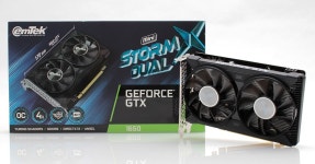 묵묵한 막내- 이엠텍 지포스 GTX 1650 STORM X Dual MINI OC D6 4GB > 배틀리뷰 - 하드웨어 배틀(Hardware Battle)