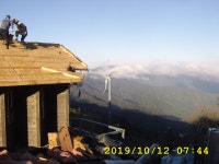 모임과 활동 - 지리산 천왕봉 모진 태풍속에 (2019.10.12일)