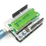 LCD Shield Kit - Black on Green - 국내 최대 전자부품 전문 쇼핑몰 아이씨뱅큐